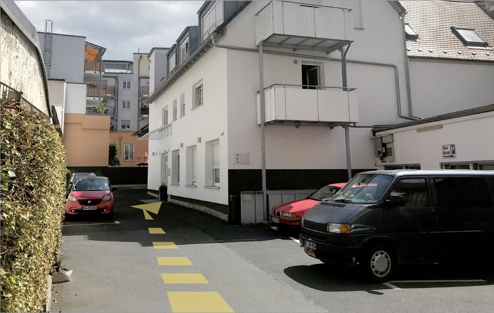 praxis-hinterhof Praxis im Hinterhof Semmelstraße Würzburg
