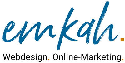 Logo: emkah Webdesign und Online Marketing